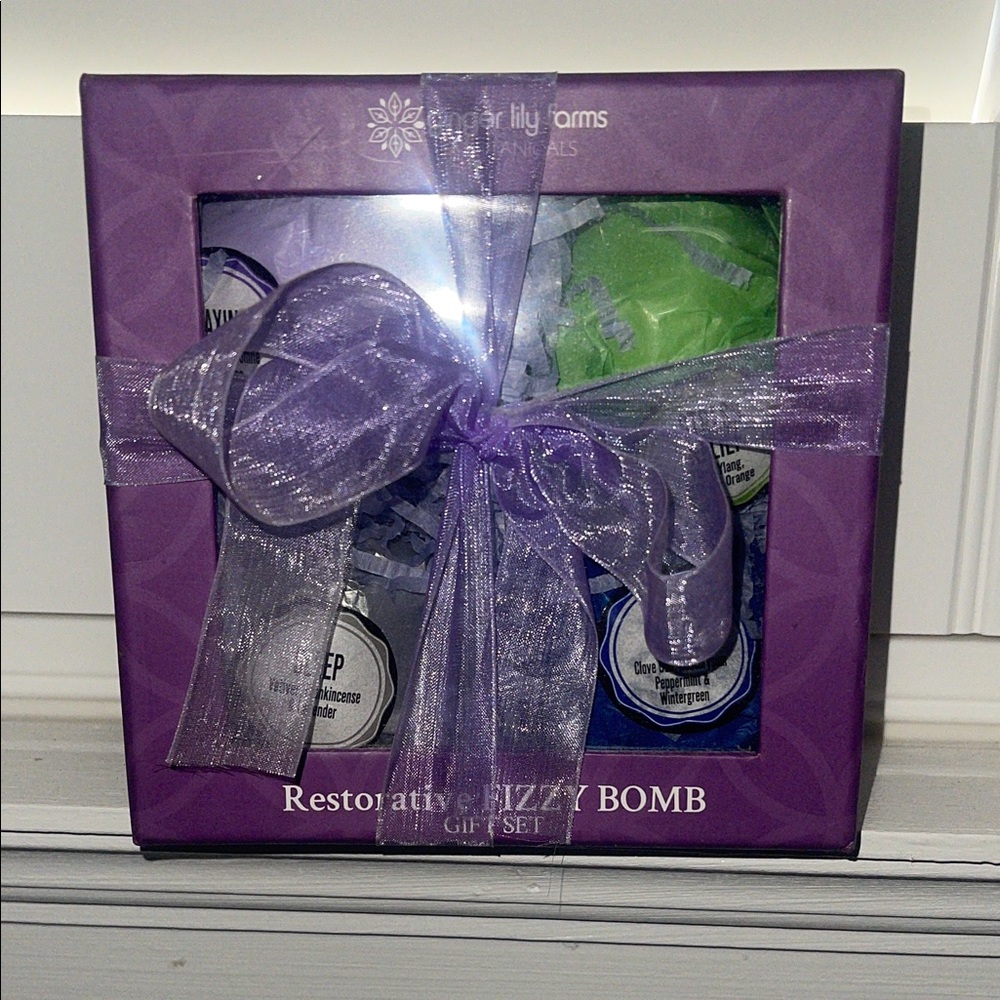 Fizzy Bomb Set - Purple and Green